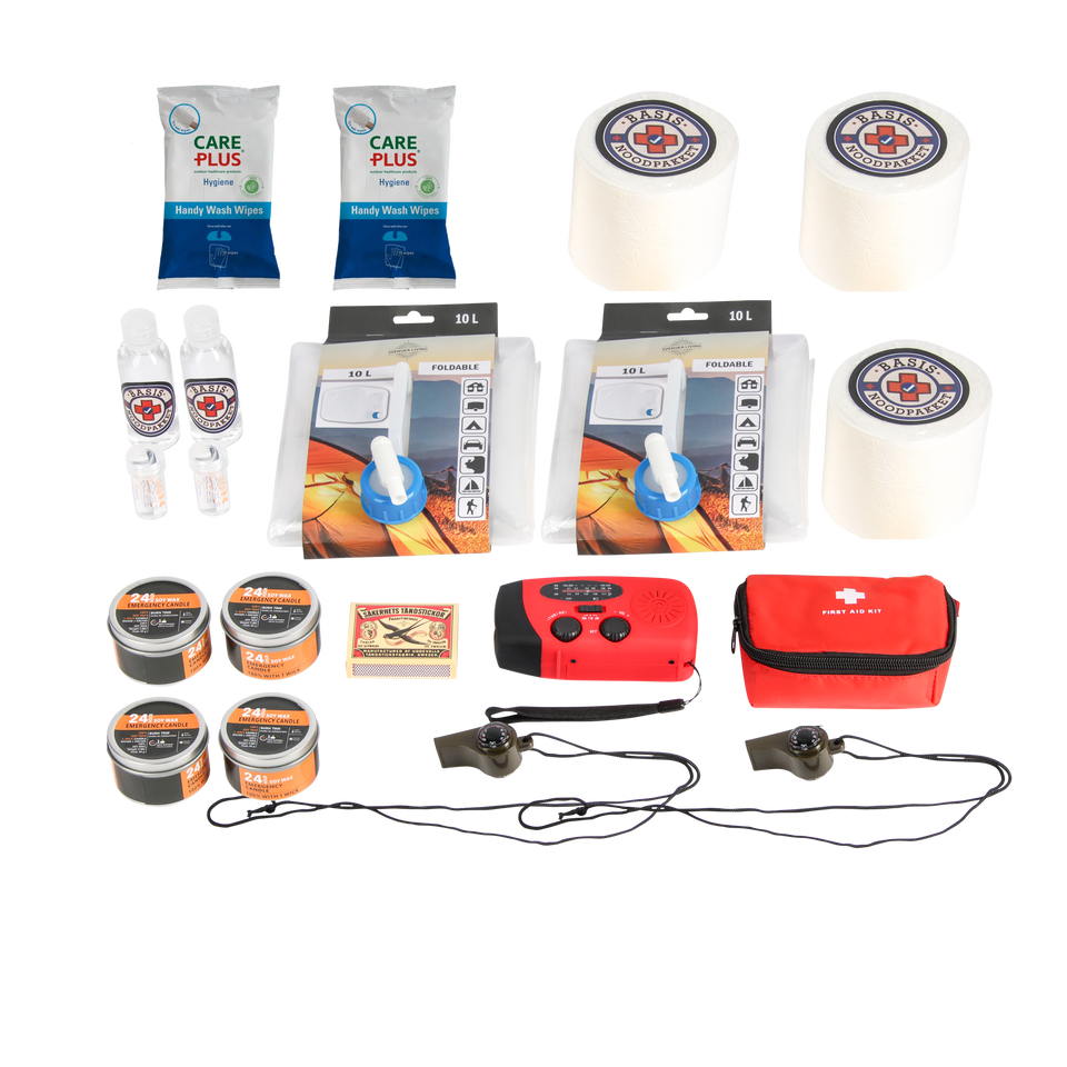 Basis Noodpakket 2 personen